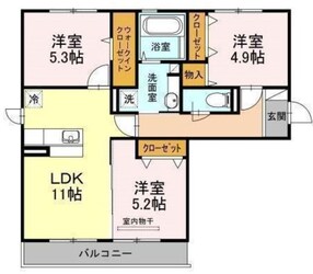 エスペランサの物件間取画像